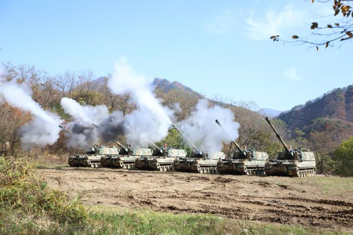 South Korean Army's 3rd Artillery Brigade Demonstrates Advanced ...